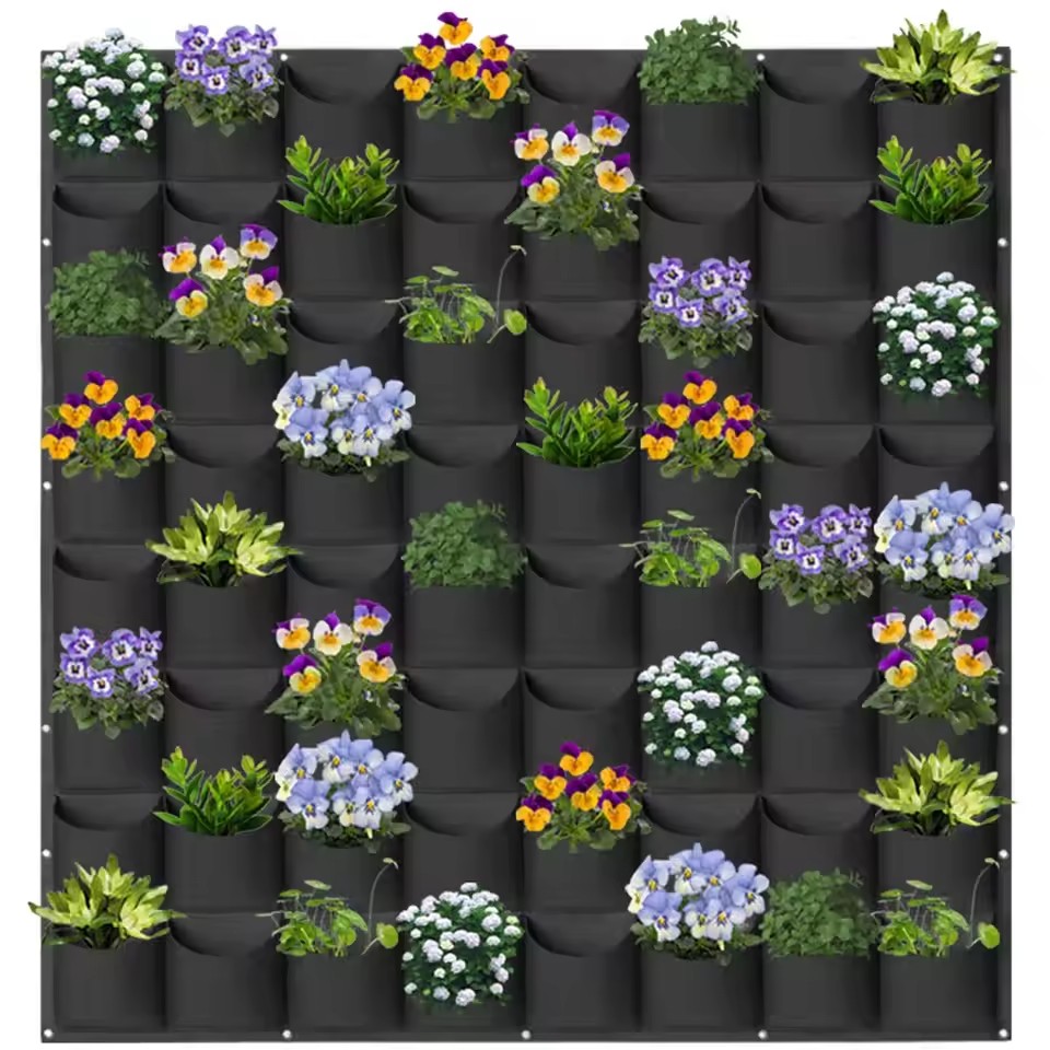 Bonsai Vertical Garden - Muurhangende plantentas Meerdere zakken Grow Bag