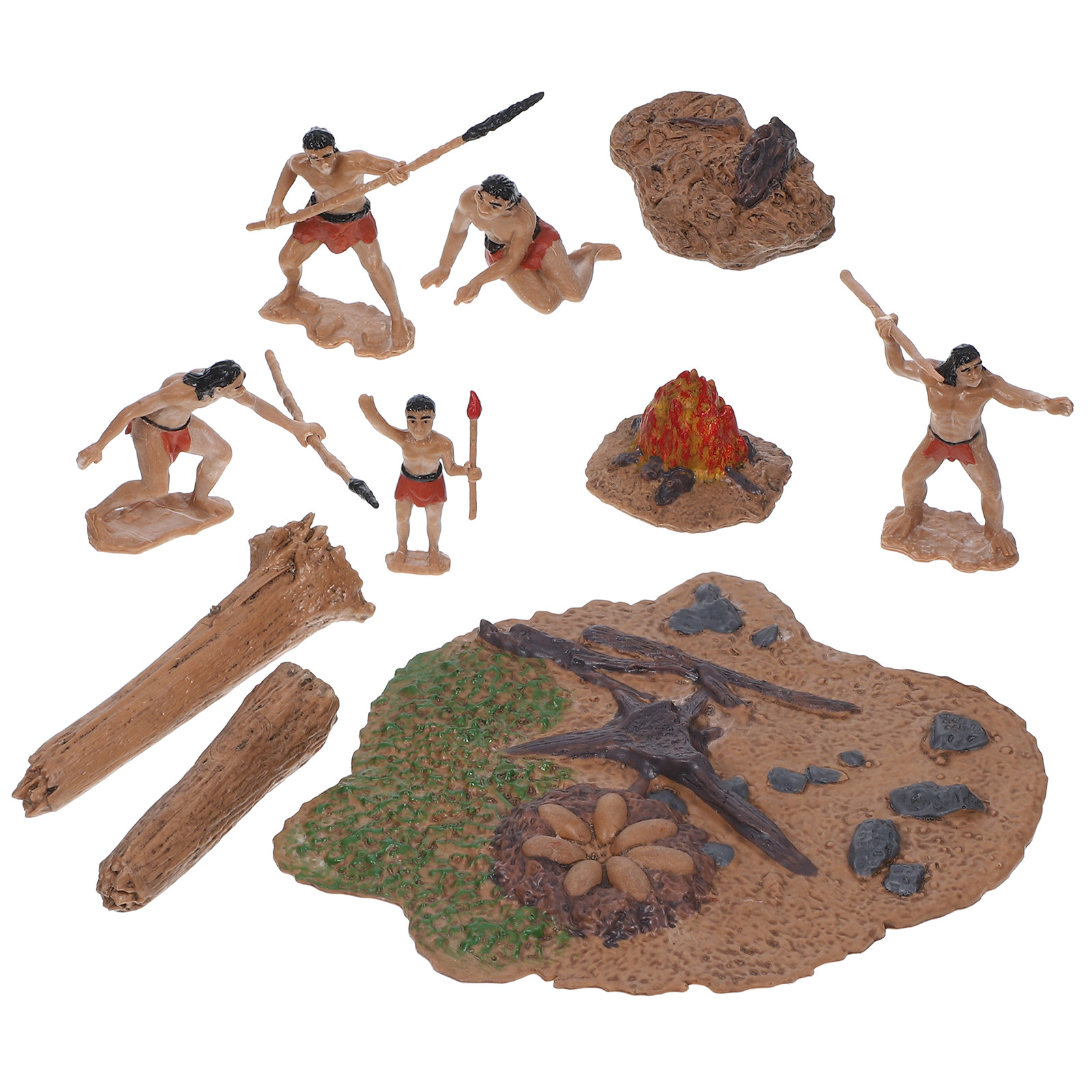 Bonsai Gardener - 1Set Mini Primitieve Mannen Kleine Ornament