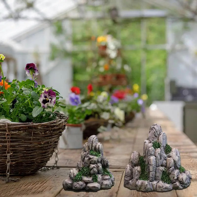 Mini Berg Miniatuur Nep Steen  - Bonsai Garden Miniature recensie en prijs
