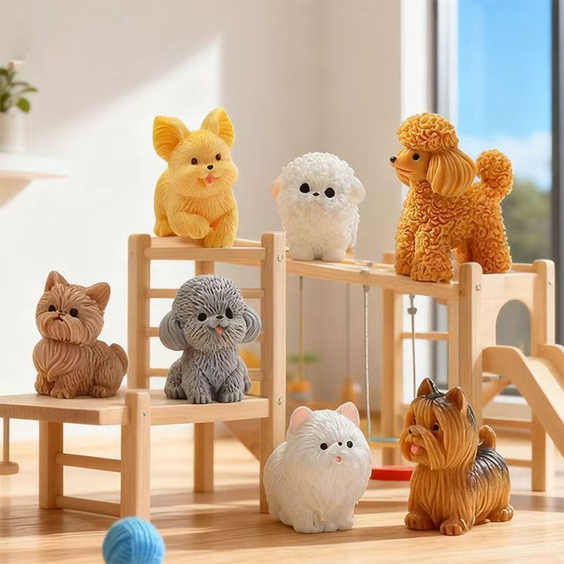 Schattig Teddy Poedel Puppy Kl - Bonsai Garden Miniature recensie en prijs