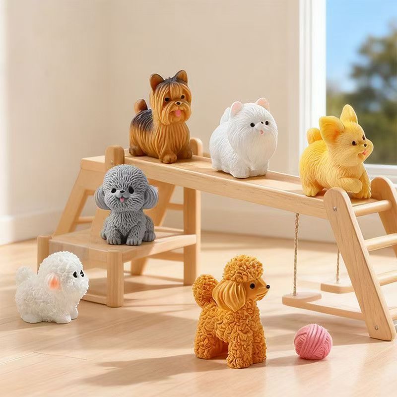 Schattig Teddy Poedel Puppy Kl - Bonsai Garden Miniature recensie en prijs