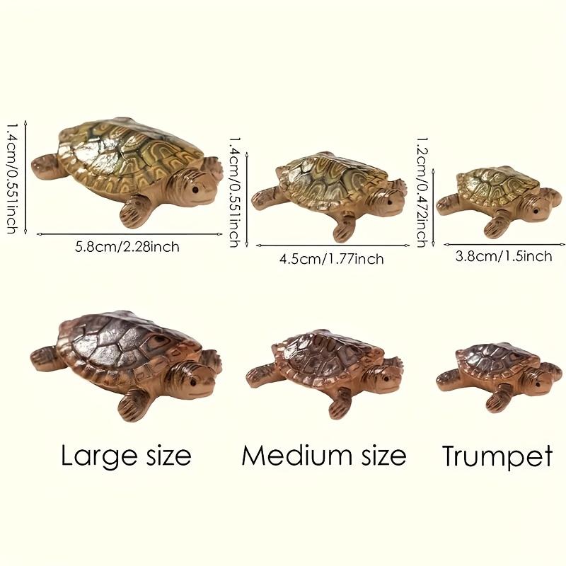 6 mini-schildpadbeelden voor a - Bonsai Garden Miniature recensie en prijs