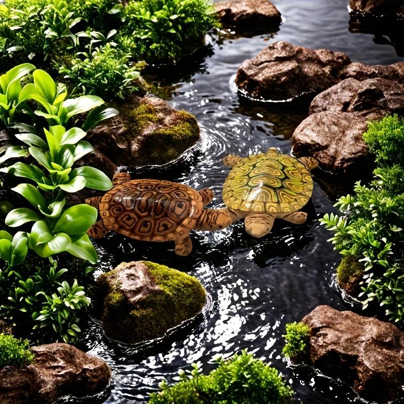 6 mini-schildpadbeelden voor a - Bonsai Garden Miniature recensie en prijs