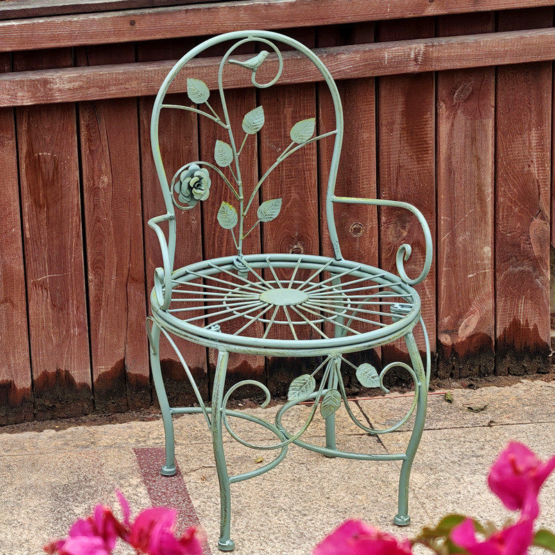 Iron Rose Flower Stand Kruk Ve - Bonsai Vertical Garden recensie en prijs