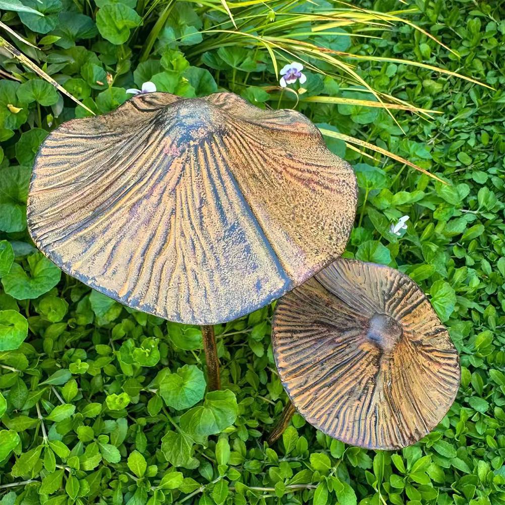 Retro metalen roestige paddens - Bonsai Gardener recensie en prijs