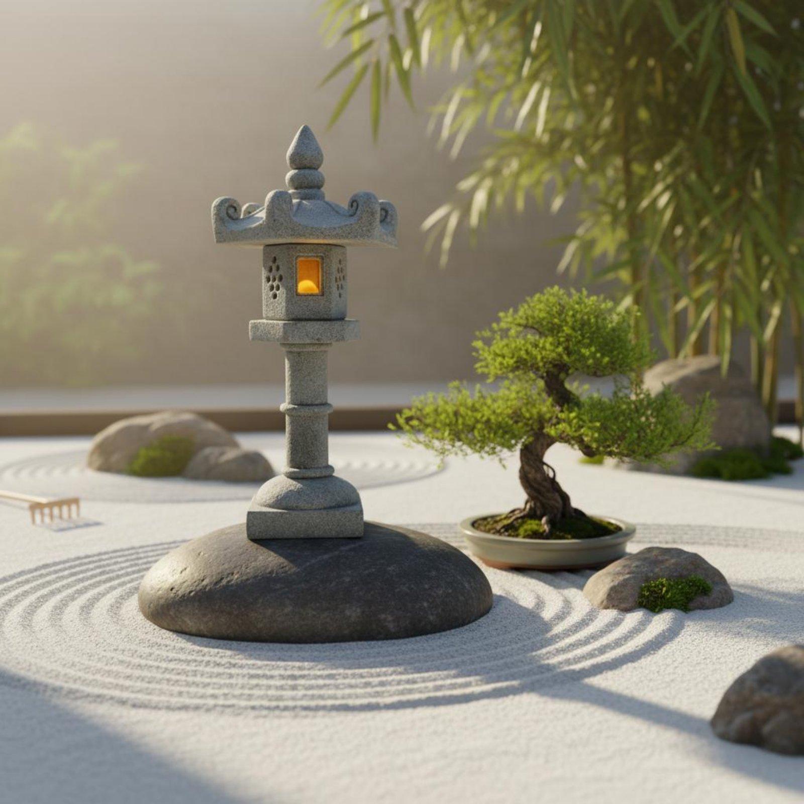 Landschapslantaarn Japanse lan - Bonsai Gardener recensie en prijs